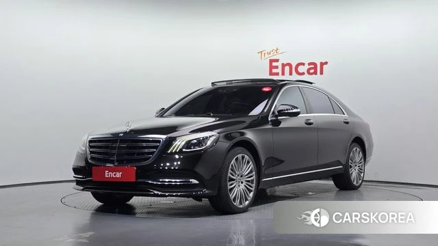 Mercedes-Benz S-Class W222 2018 Черный из Кореи