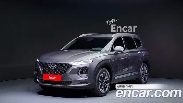 Hyundai Santa Fe TM 2020 Серый из Кореи