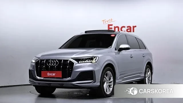 Audi Q7 (4M) 2020 Серебряный из Кореи