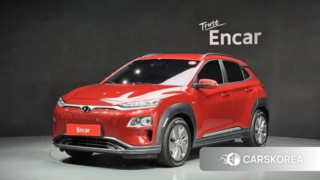Hyundai Kona Electric 2020 Красный из Кореи