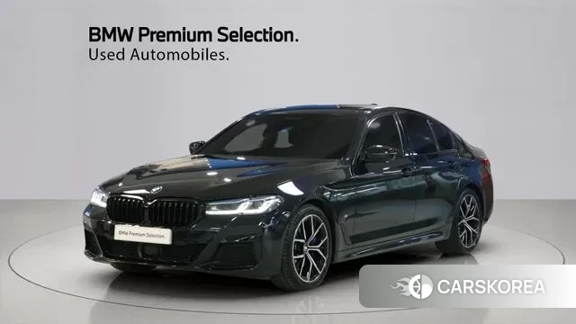 BMW 5 Series (G30) 2023 Черный из Кореи