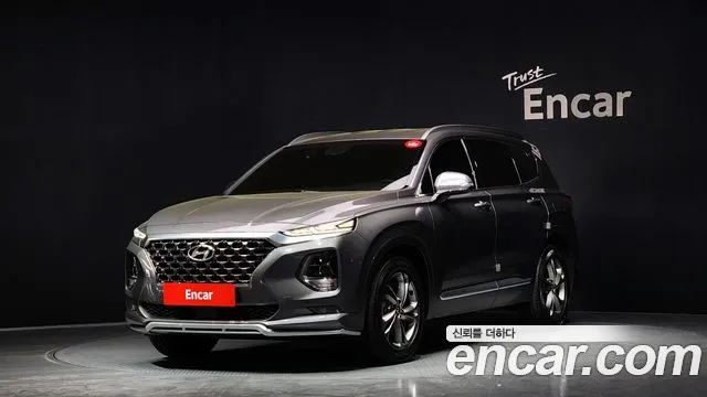 Hyundai Santa Fe TM 2019 Серый из Кореи
