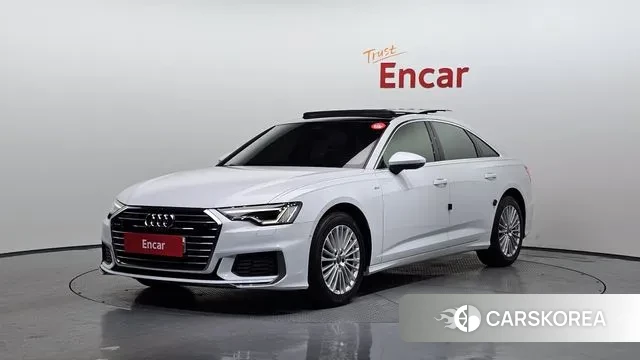 Audi A6 (C8) 2020 Белый из Кореи