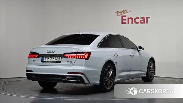 Audi A6 (C8) 2021 Белый из Кореи