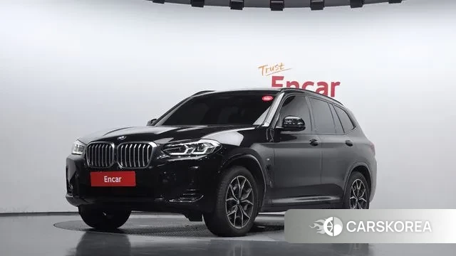 BMW X3 (G01) 2023 Черный из Кореи