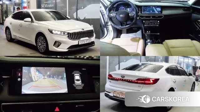 Kia K7 Premier 2019 Белый из Кореи