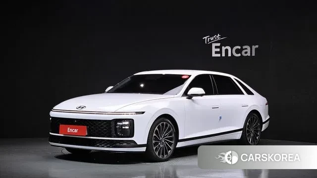 Hyundai Grandeur Hybrid (GN7) 2025 Белый из Кореи