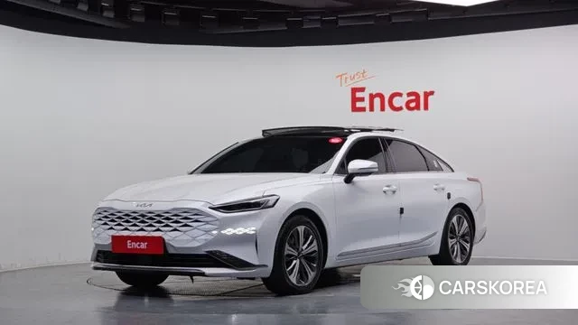 Kia K8 2022 Белый из Кореи