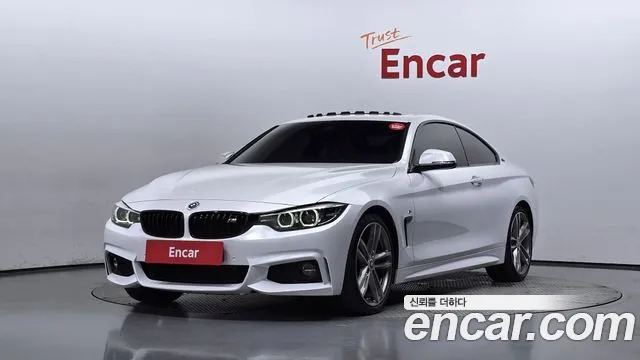 BMW 4 Series (F32) 2020 Синий из Кореи