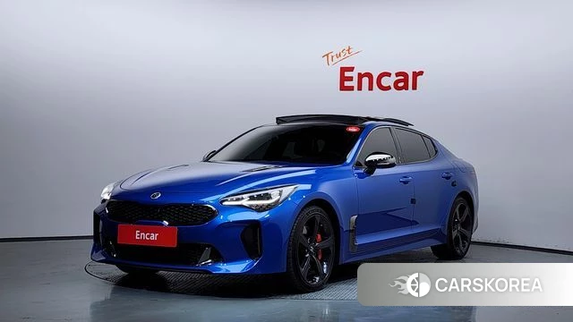 Kia Stinger 2019 Синий из Кореи