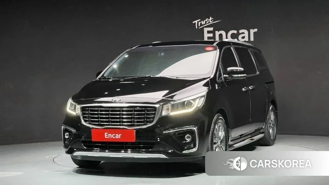 Kia The New Carnival 2018 Черный из Кореи