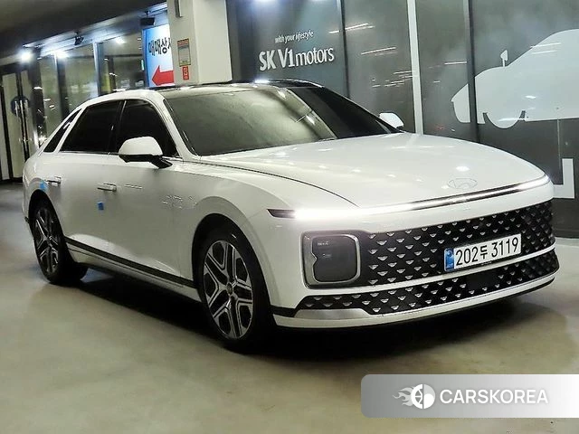 Hyundai Grandeur (GN7) 2024 Белый из Кореи