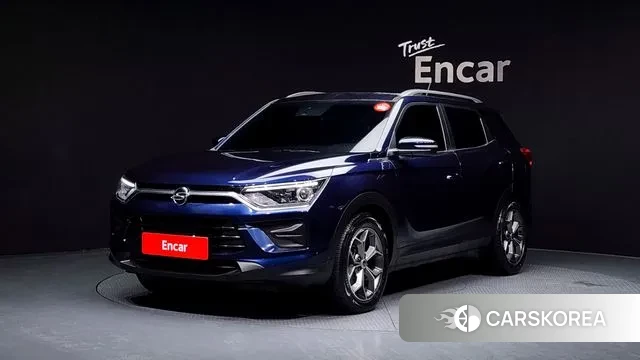Ssangyong Beautiful Korando 2019 Синий из Кореи