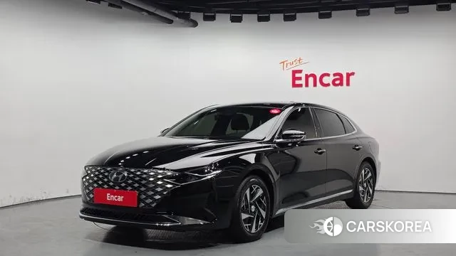 Hyundai The New Grandeur IG Hybrid 2021 Черный из Кореи