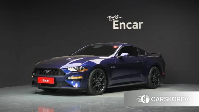 Ford Mustang 2019 Синий из Кореи