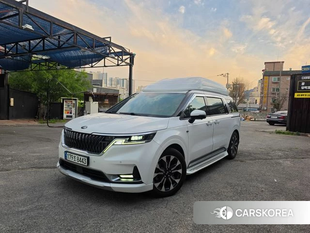 Kia Carnival 4th generation 2021 Белый из Кореи