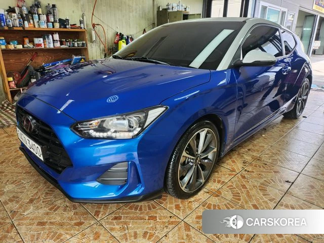 Hyundai Veloster (JS) 2019 Синий из Кореи