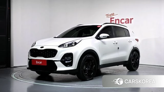 Kia Sportage The Bold 2021 Белый из Кореи