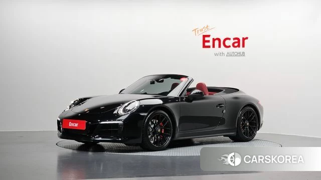 Porsche 911 2018 Черный из Кореи