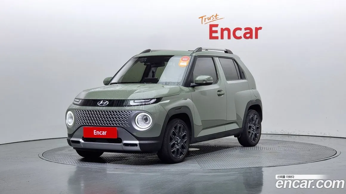 Hyundai Casper 2022 Темно-зеленый из Кореи