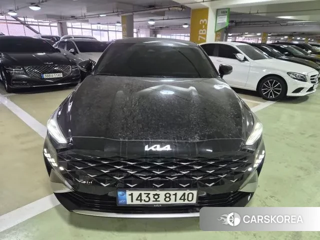 Kia K8 2021 Черный из Кореи