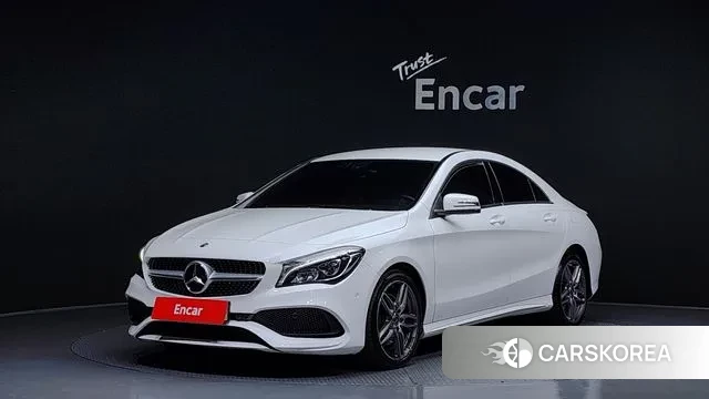 Mercedes-Benz CLA-Class C117 2018 Белый из Кореи