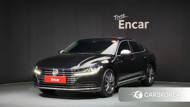 Volkswagen Arteon 2020 Синий из Кореи
