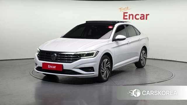 Volkswagen 7th Generation of Jetta 2021 Белый из Кореи