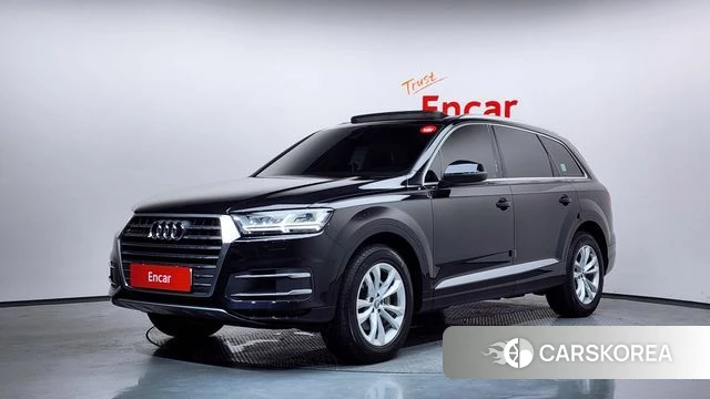 Audi Q7 (4M) 2019 Черный из Кореи