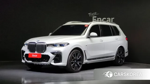 BMW X7 (G07) 2022 Белый из Кореи