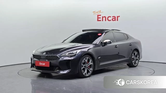 Kia Stinger 2018 Серый из Кореи