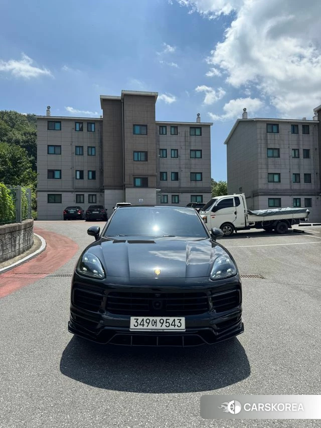 Porsche Cayenne (PO536) 2020 Черный из Кореи