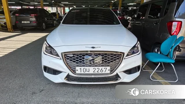 Genesis G80 2018 Жемчужный цвет из Кореи