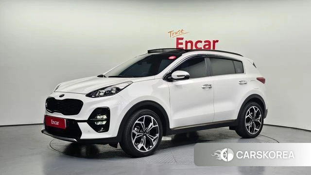 Kia Sportage The Bold 2018 Белый из Кореи