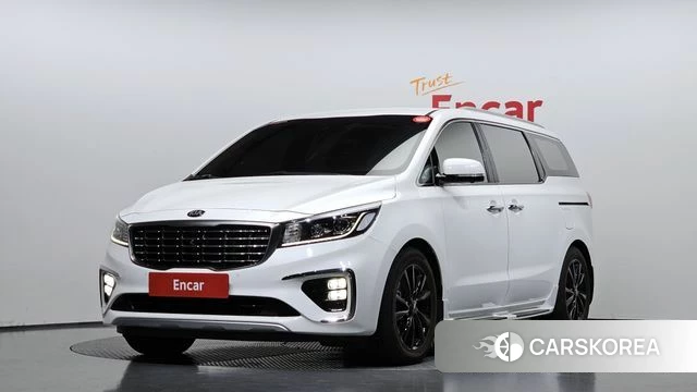 Kia The New Carnival 2018 Белый из Кореи