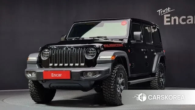 Jeep Wrangler (JL) 2022 Черный из Кореи