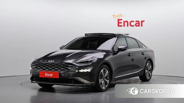 Kia K8 Hybrid 2023 Серый из Кореи