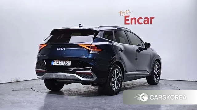 Kia Sportage 5th Generation Hybrid 2021 Синий из Кореи