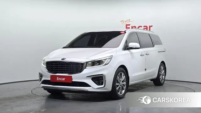 Kia The New Carnival 2019 Белый из Кореи