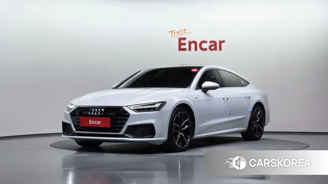 Audi A7 (4K) 2020 Белый из Кореи