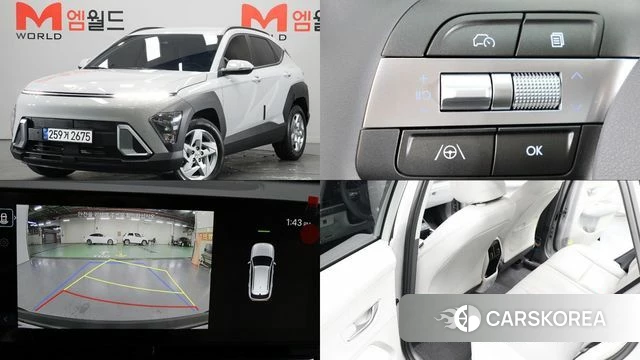 Hyundai Kona (SX2) 2026 Серебристо-серый из Кореи
