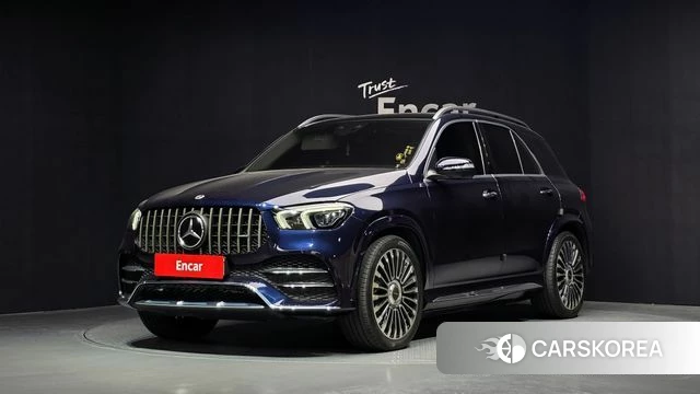 Mercedes-Benz GLE-Class W167 2021 Синий из Кореи