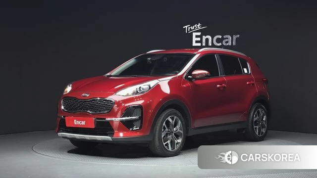Kia Sportage The Bold 2018 Красный из Кореи
