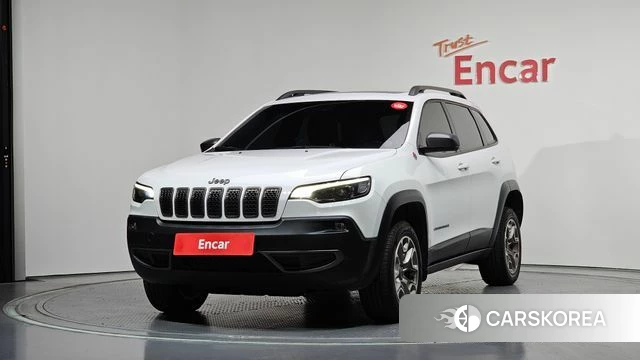 Jeep Cherokee (KL) 2020 Белый из Кореи