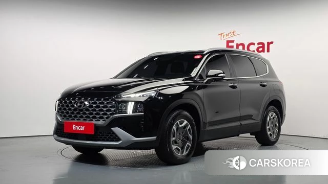 Hyundai The New Santa Fe 2022 Черный из Кореи