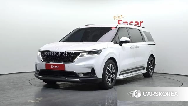 Kia Carnival 4th generation 2021 Белый из Кореи