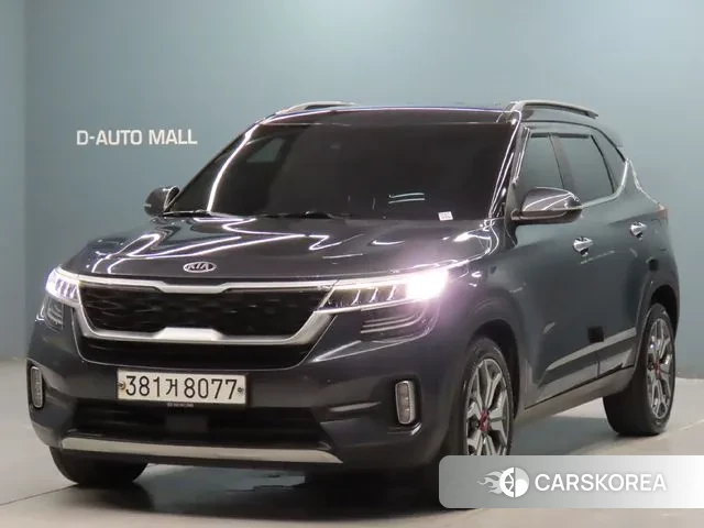 Kia Seltos 2019 Серый из Кореи