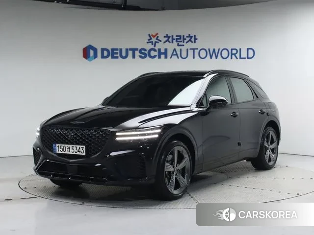 Genesis GV70 2021 Черный из Кореи