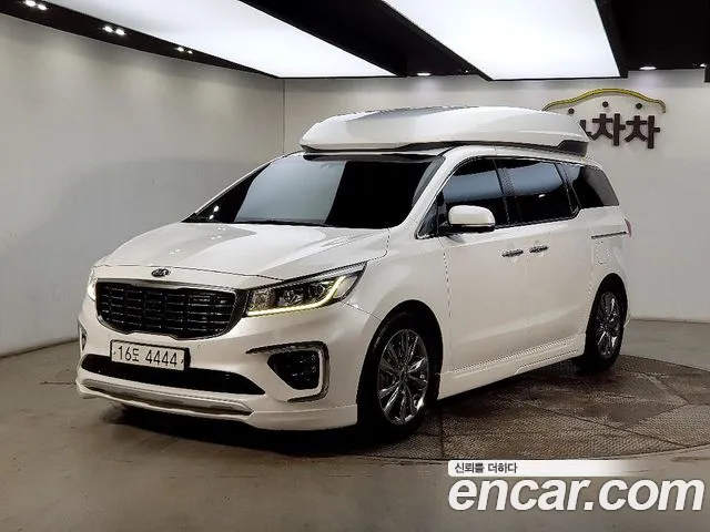 Kia The New Carnival 2018 Белый из Кореи