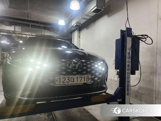 Hyundai The New Grandeur IG 2020 Черный из Кореи